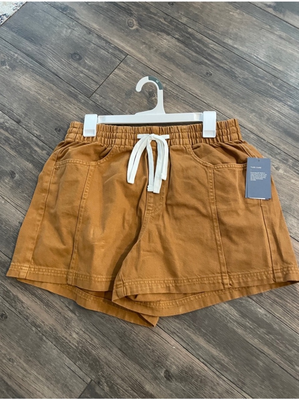 Universal Thread Rust-Tone Drawstring Utility Shorts